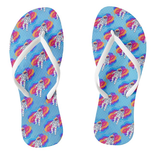 Astronaut Flip Flops (Fußbett)