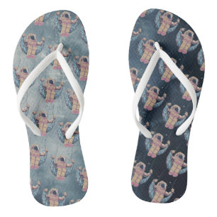 Astronaut Flip Flops
