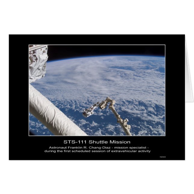 Astronaut Franklin R. Chang-Diaz Weltraumbahnhof S (Vorderseite (Horizontal))