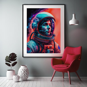 Astronaut fünf poster