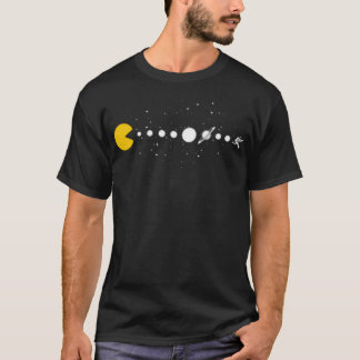 Astronaut für Minimalistische Solarsysteme durch T T-Shirt