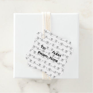 Astronaut-Fvor-Tags Geschenkanhänger