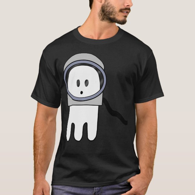 Astronaut Ghost T-Shirt (Vorderseite)