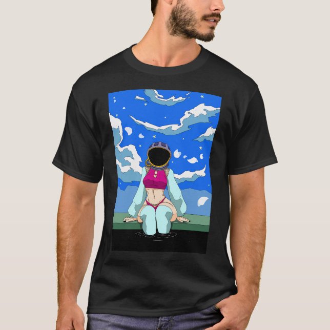 Astronaut Girl T-Shirt (Vorderseite)