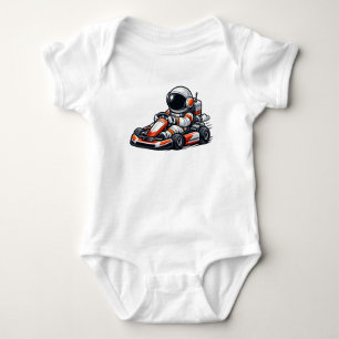 Astronaut Go-Kart Baby Strampler