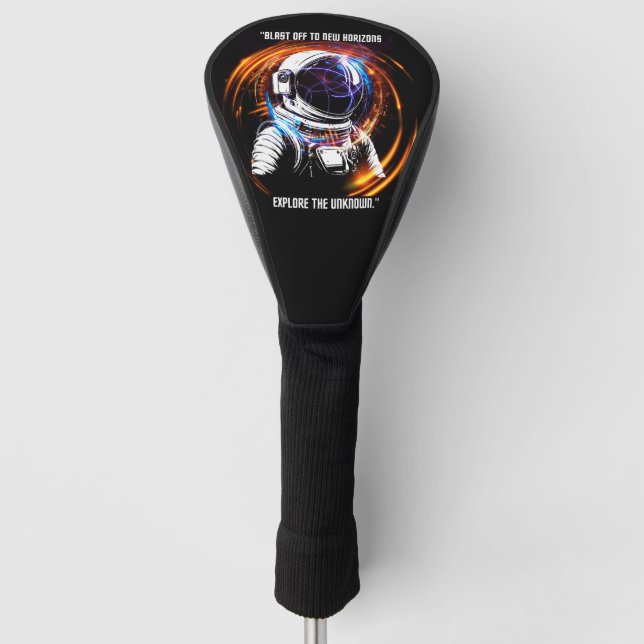 ASTRONAUT Golf Head Cover Headcover (Vorderseite)