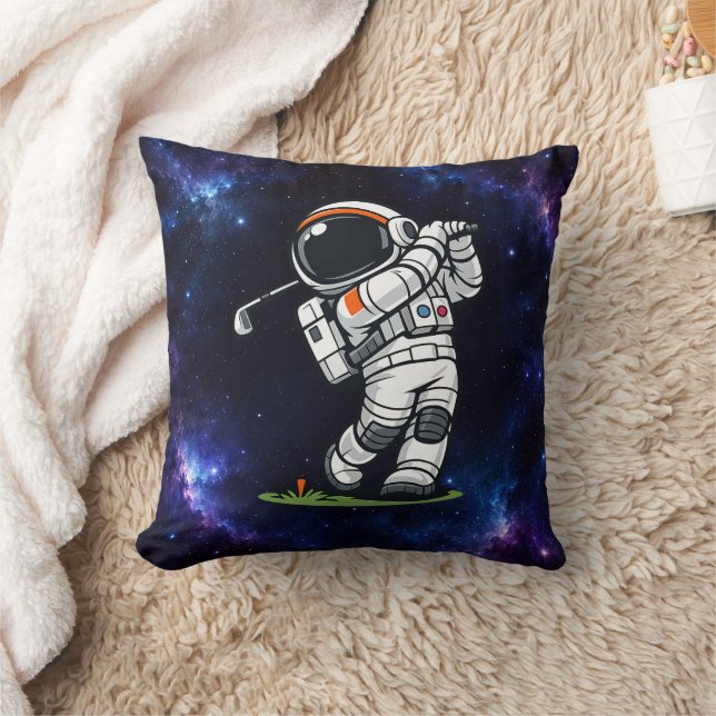 Astronaut Golf Kissen (Decke)