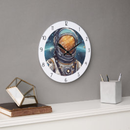 ASTRONAUT GROßE WANDUHR
