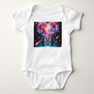 Astronaut Heart Galaxy T - Shirt