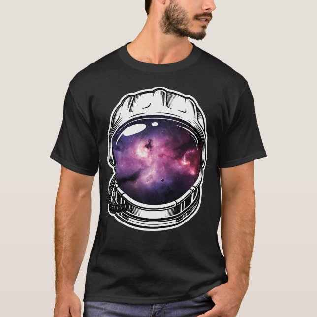 Astronaut Helmet T-Shirt (Vorderseite)
