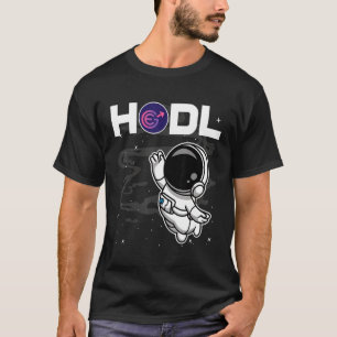 Astronaut Hodl EverGrowth Egc Coin to Moon Crypt T-Shirt