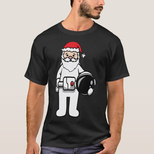 Astronaut im All T-Shirt (Vorderseite)