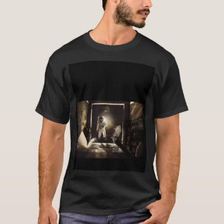 Astronaut im Fenster T-Shirt