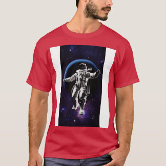 Astronaut im Weltraum 1 Kopie T-Shirt