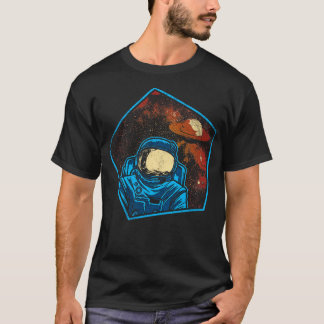 Astronaut im Weltraum 4 T-Shirt