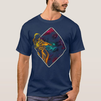 Astronaut im Weltraum 5 T-Shirt