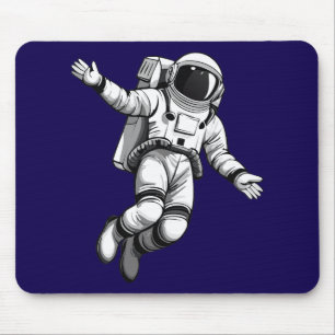 Astronaut im Weltraum Mousepad