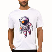 Astronaut im Weltraum-T - Shirt