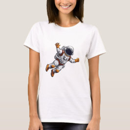 Astronaut im Weltraum T-Shirt
