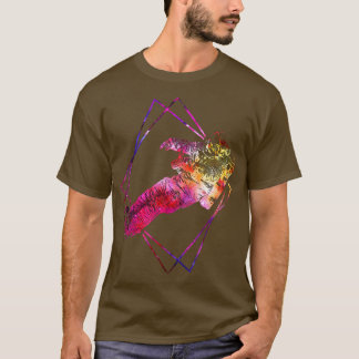 Astronaut im Weltraum T-Shirt