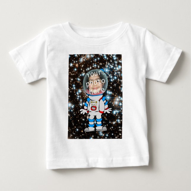 Astronaut in der Ausbildung - Star Child Template Baby T-shirt (Vorderseite)