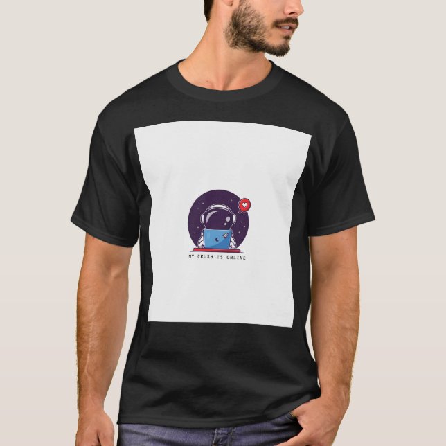 Astronaut in der Liebe T-Shirt (Vorderseite)