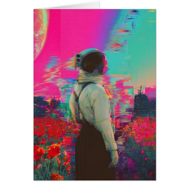 Astronaut in einem Mohnfeld-Jeder Anlass (Vorne)