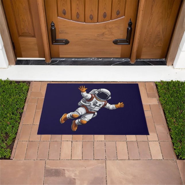 Astronaut in space fußmatte (Außenbereich)