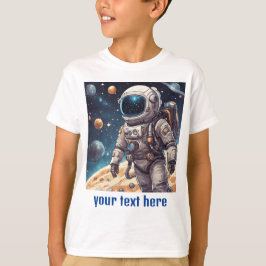 Astronaut, individuell anpassbar T-Shirt
