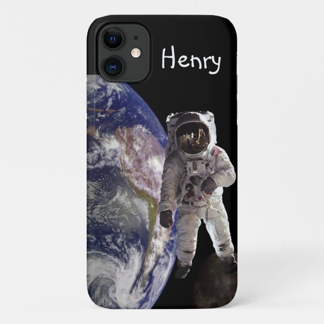Astronaut iPhone Hülle (Rückseite)