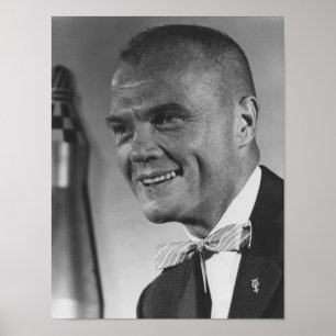 Astronaut John Glenn Poster