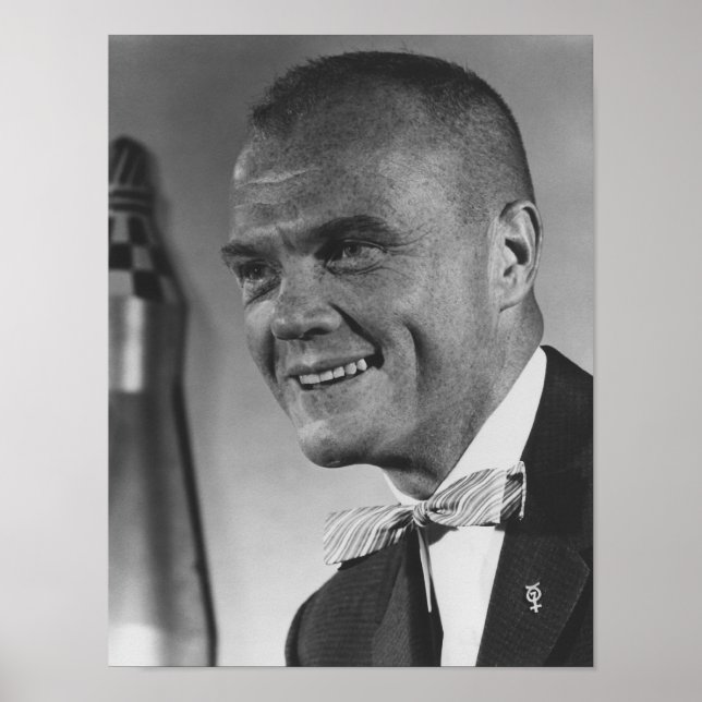 Astronaut John Glenn Poster (Vorne)