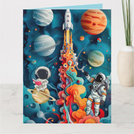 Astronaut Karte