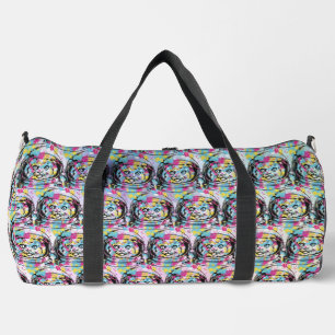 Astronaut Katze Duffle Bag