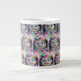 Astronaut Katze Jumbo-Tasse