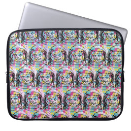 Astronaut Katze Laptopschutzhülle