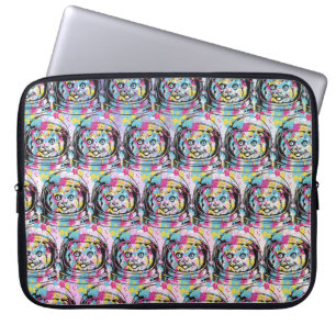Astronaut Katze Laptopschutzhülle