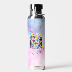 Astronaut Katze Trinkflasche