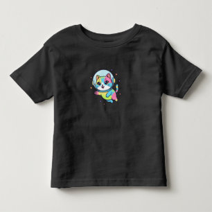 Astronaut Katzen Kids T-Shirt