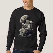 Astronaut Katzen mit einem Kaffee