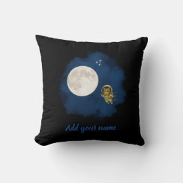 Astronaut Katzen-Wurfkissen Kissen