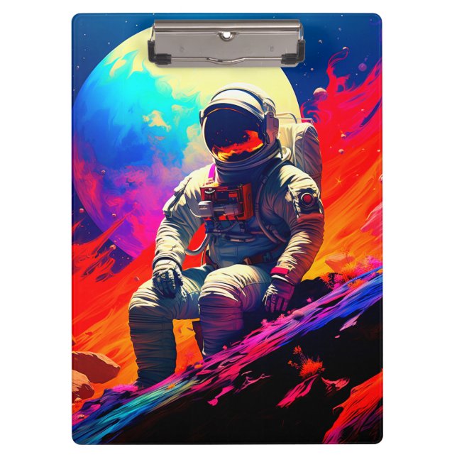 Astronaut Klemmbrett (Vorderseite)