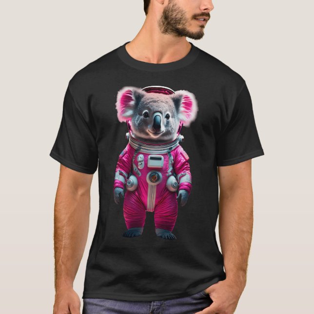 Astronaut Koala T-Shirt (Vorderseite)