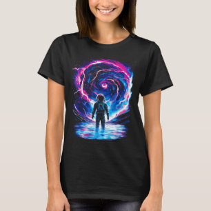 Astronaut Kosmischer Weltraum Galaxie Wissenschaft T-Shirt