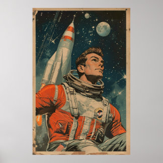 Astronaut Kunstmuseum Kunstvoll Kunst, Dichtung un Poster