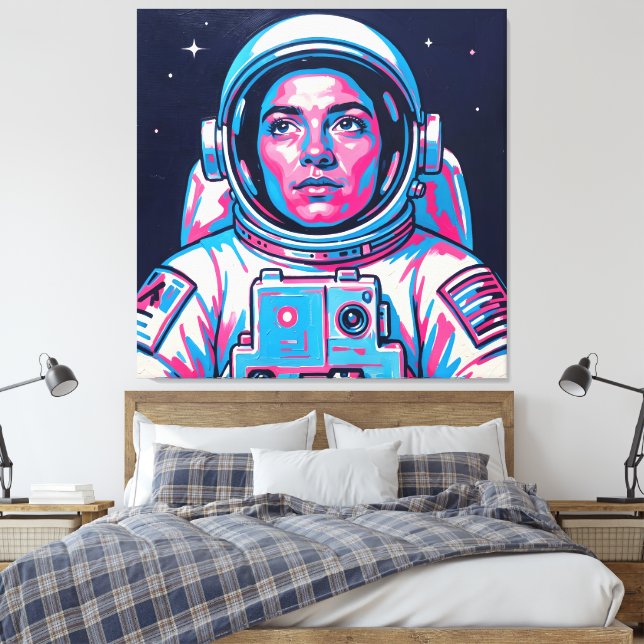 ASTRONAUT LEINWANDDRUCK (Insitu (Schlafzimmer))