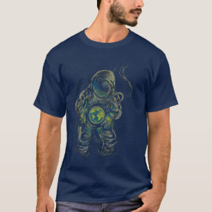 Astronaut Liebe Erde von Tobe Fonseca T-Shirt