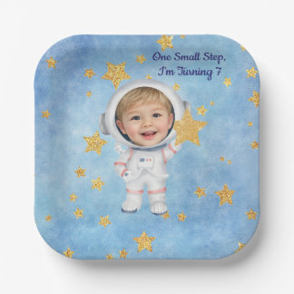 Astronaut Little Star Geburtstagsfeier Teller