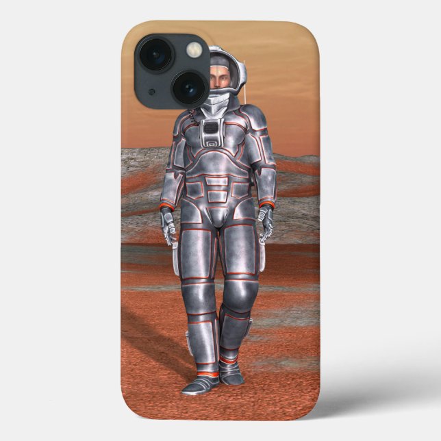 Astronaut Mars - Space Explorer auf Alien Planet Case-Mate iPhone Hülle (Rückseite)