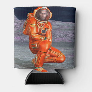 Astronaut Mars Space Explorer auf Alien Planet Dosenkühler